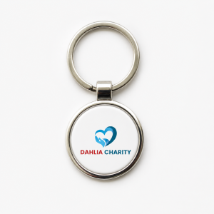 Dahlia Care Keyring