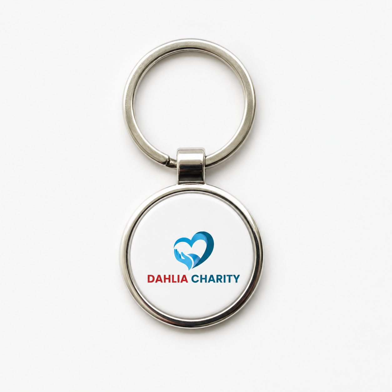 Dahlia Care Keyring